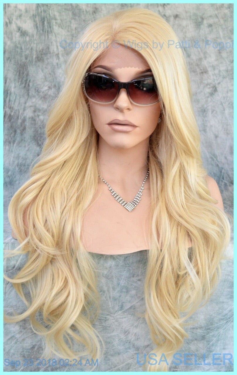 CALI BLONDE Long Lace Front Wig by Sepia – Flowing Soft Waves – Fast Ship