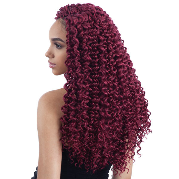 *MULTI PACK* BEACH CURL 18″ – FREETRESS SYNTHETIC CROCHET BRAID