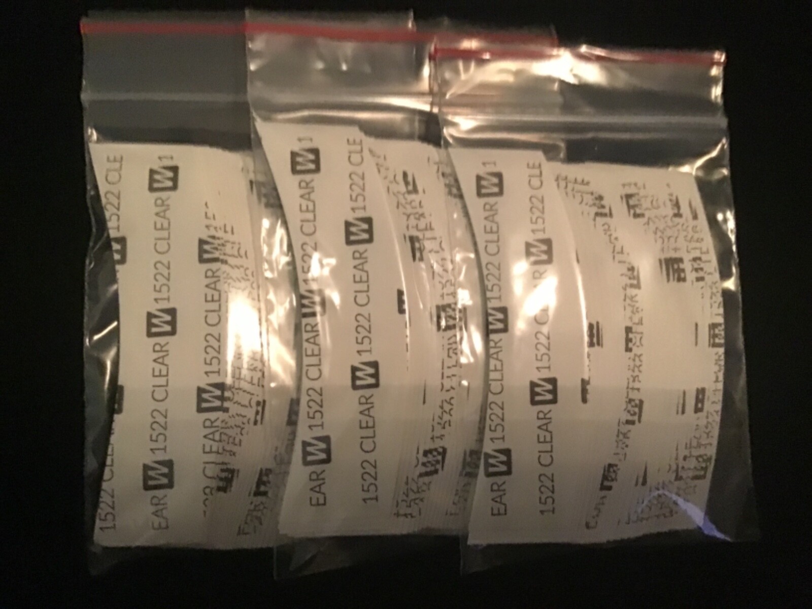 Walker 3M 1522 -108 Pc C Contour – 3-Packs -Hairpiece Tape .Poly Wig System .NEW