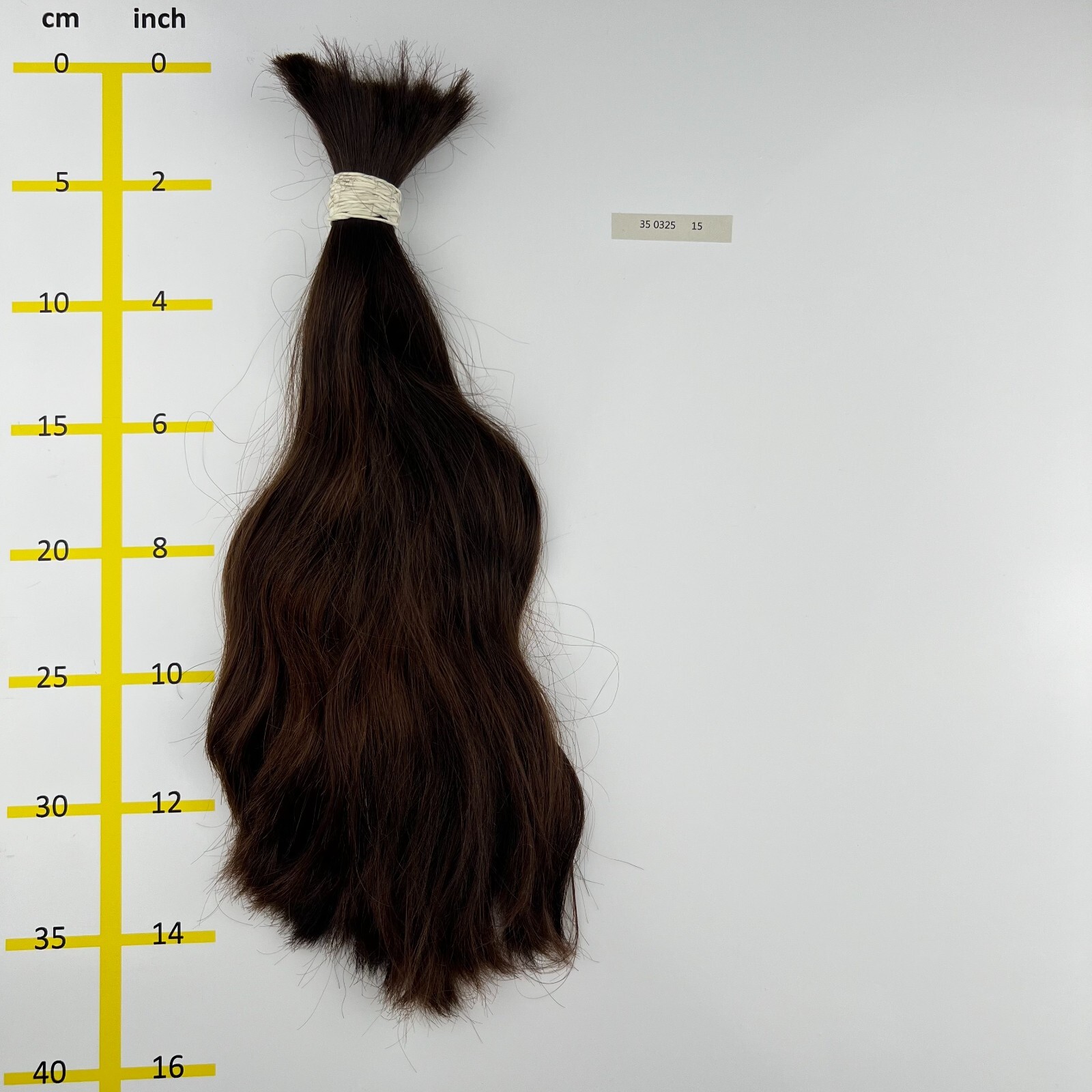 European hair, cut hair, raw hair, Light Brown, 14”-16”, min. 100 gr.,virgin