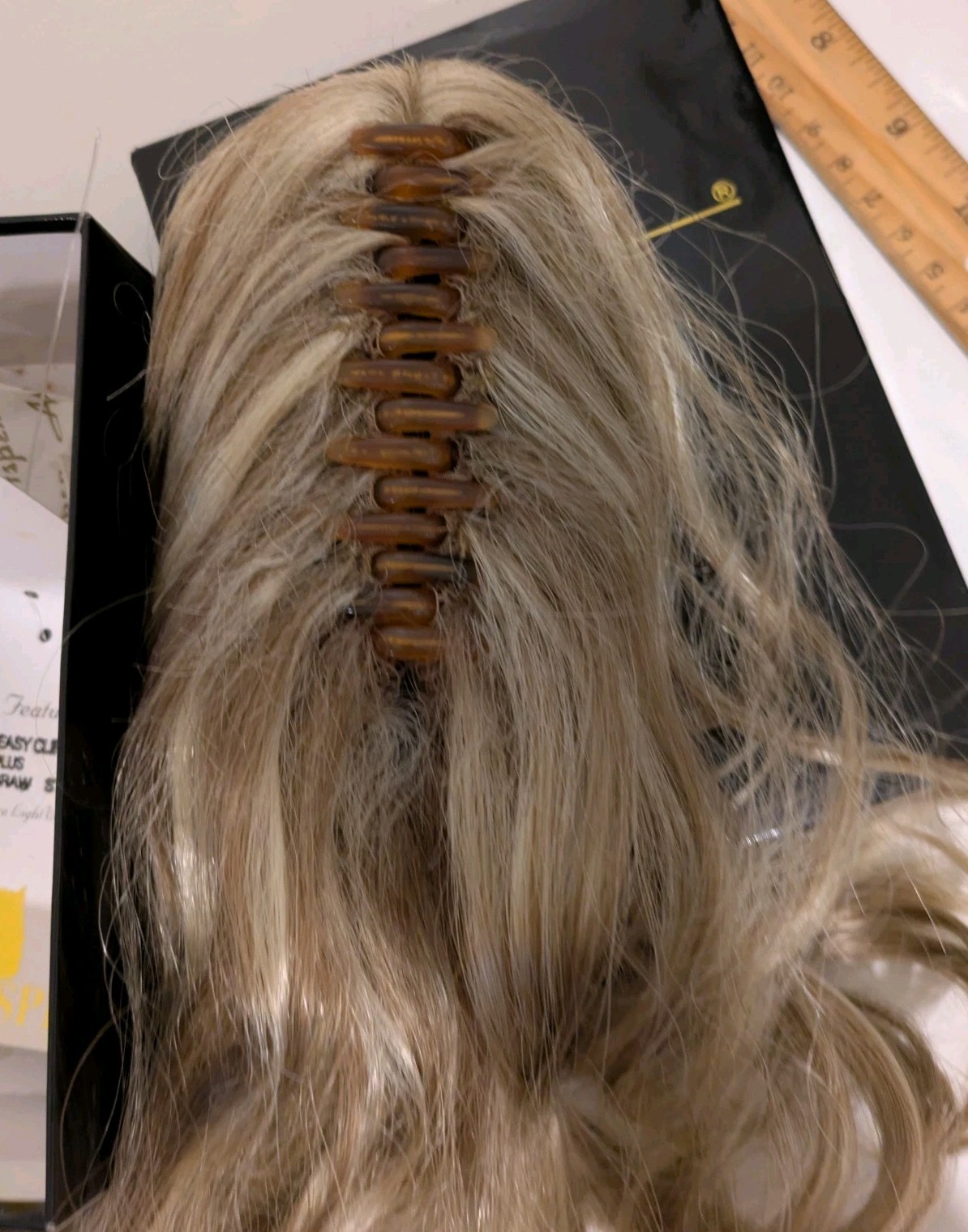 ASPEN Hair Extension CP-9 Braid Easy Clip in 14/88H 17″ Long Ash Blond