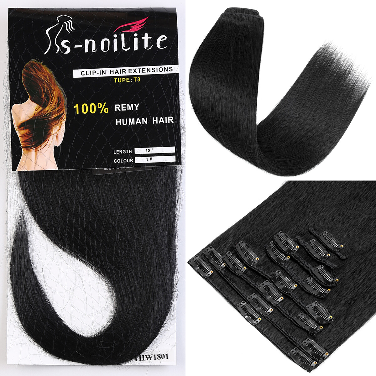 100% Human Hair Tape In Real Remy Human Hair Extensions Ombre FULL HEAD Straight