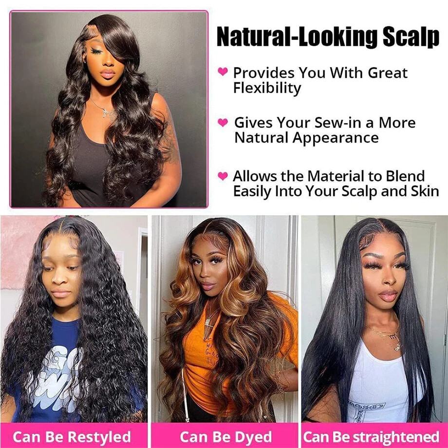 Body Wave Lace Front Wig Human Hair Wigs Wavy Hair Women 13×4 Lace Frontal Wig