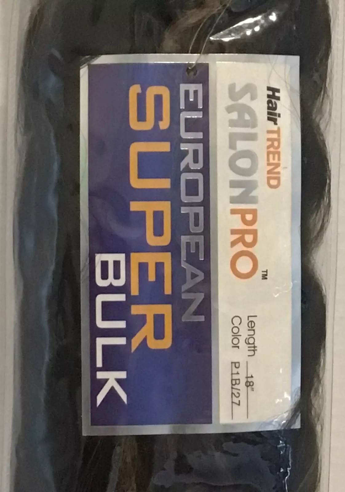 Hair Trend Salon Pro World Finest HH Super Bulk 18” Wet & Wave U Choose Color