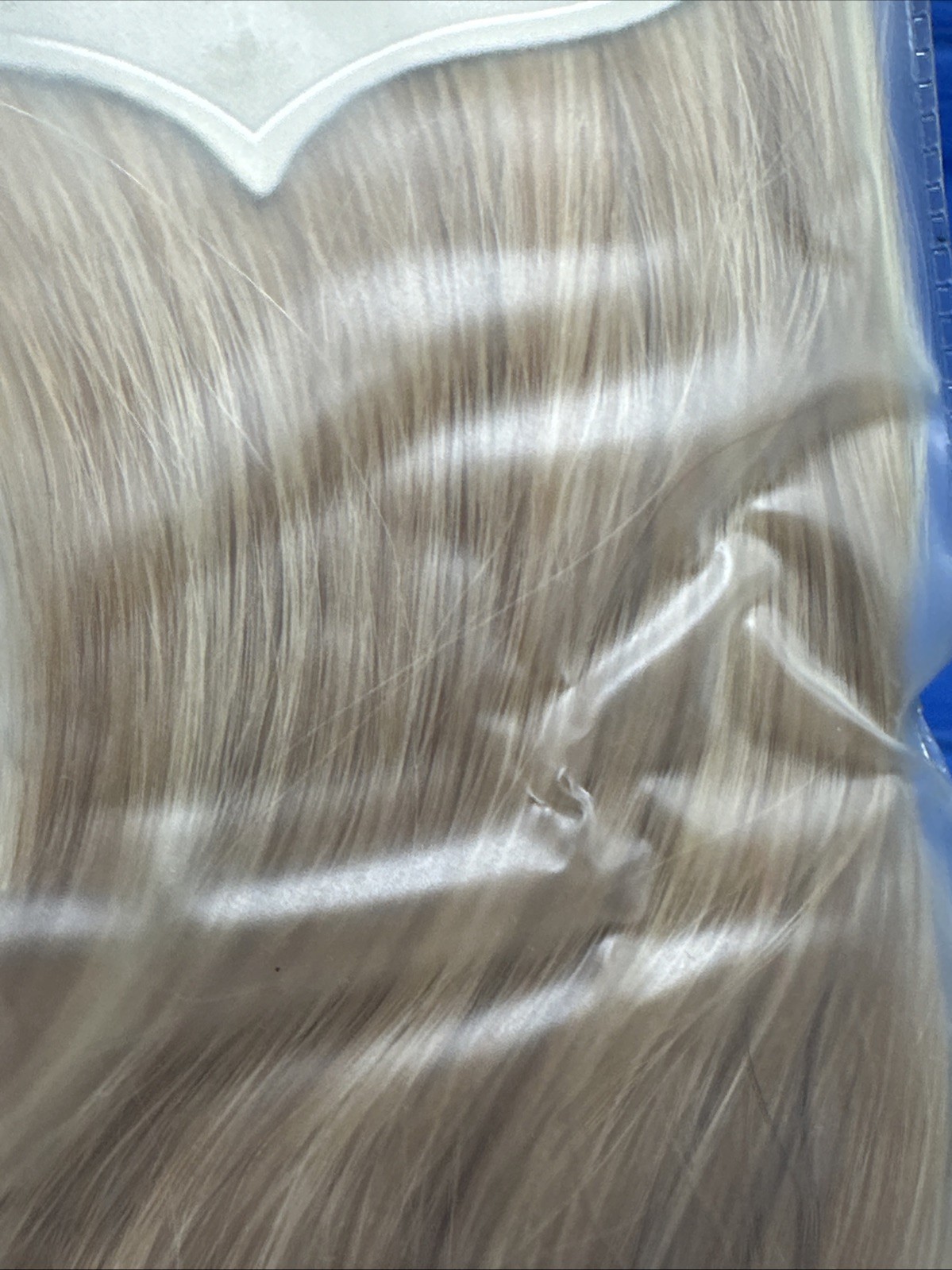 New NOS 100% Human Hollywood American Silky ASH-18 Hair 18” Dirty Blonde Color