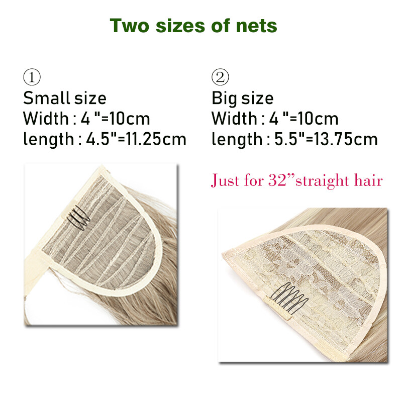 Real Thick Wrap Ponytail Hair Piece Clip in Hair Extension As Human Pony Tail US