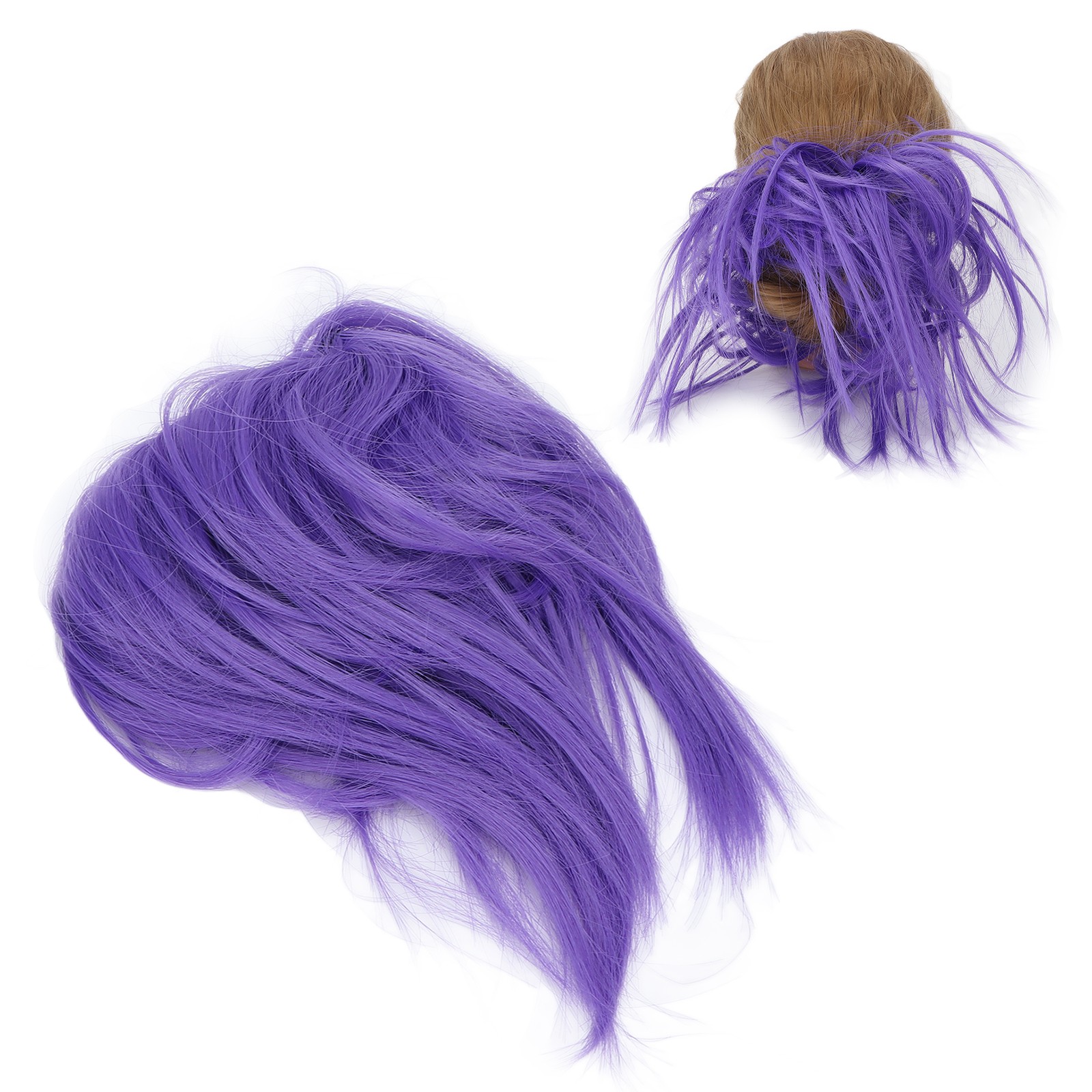 Fashionable Messy Bun Hairpiece Synthetic Ponytail Hairpieces Updo Hair Bun For