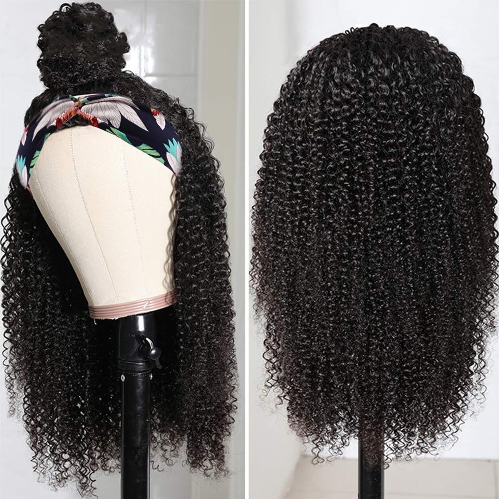 Legendhair Burmese Curly Half Wig Human Hair 16C Inch 180 Density Wear And Go