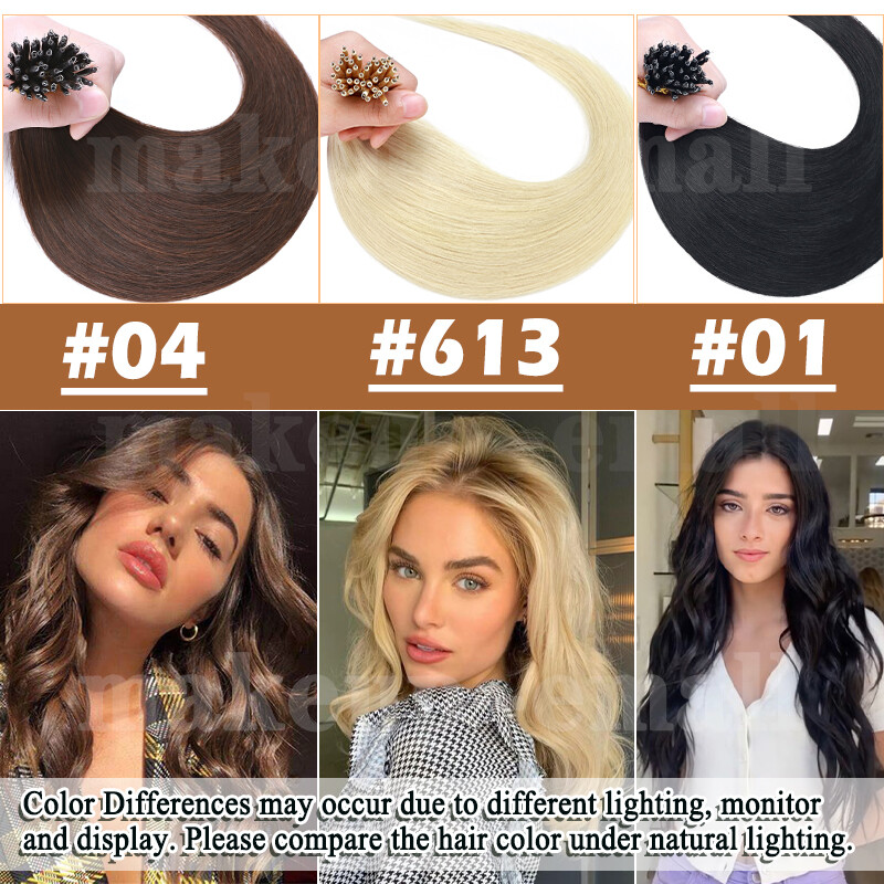 Nano Ring Tip Thick 100% Remy Human Hair Extensions 200g Micro Loop Ring Beads