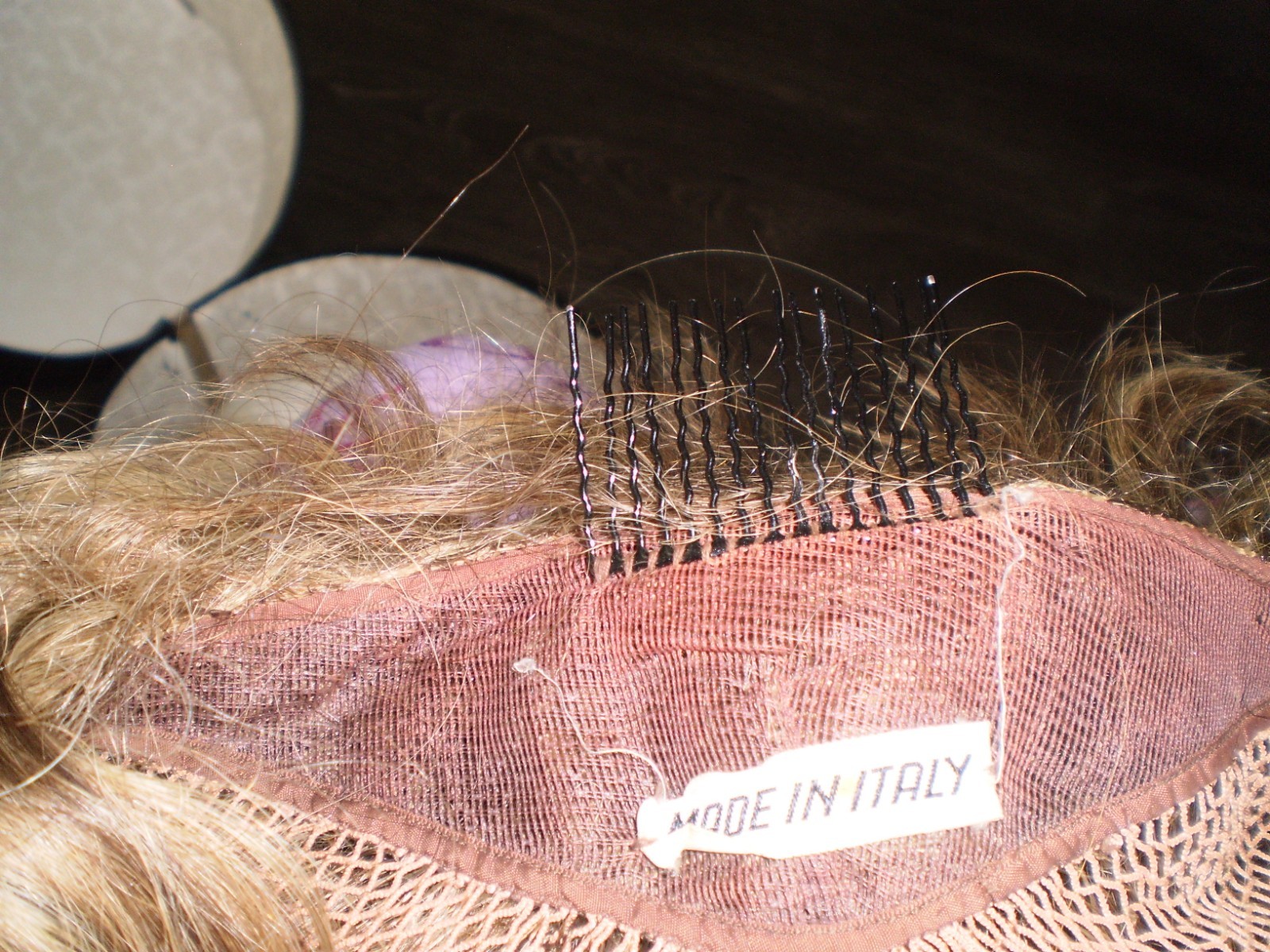 1960’s vintage pure Italian human hair wig