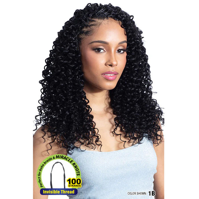 Shake N Go Organique Mastermix Feather Crochet Braids – WATER CURL 18″