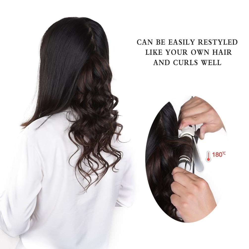 Winsky 16 Inch Hair Extensions Remy Human Hair For – Real Human Hair