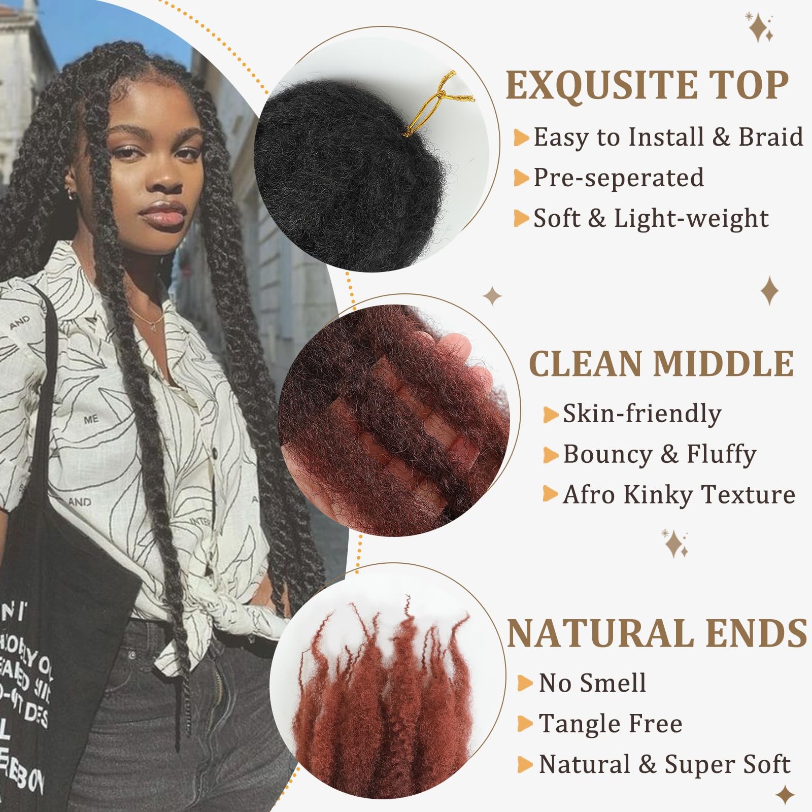 Marley Twist Braiding Hair 24 Inch Marley Twist Hair Ombre Cuban Twist Hair 8 Pa