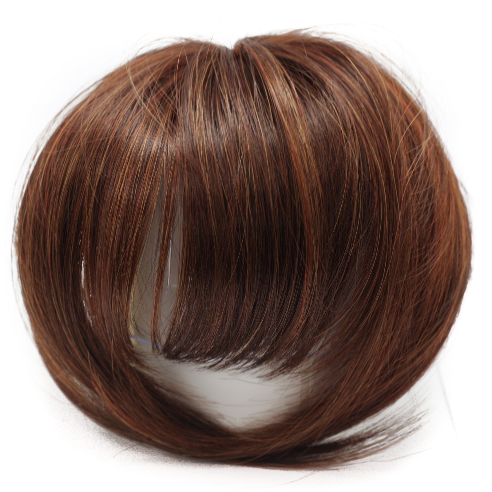 Secret Bangs By Daisy Fuentes 6151500 Medium Red Brown Light Weight Textured