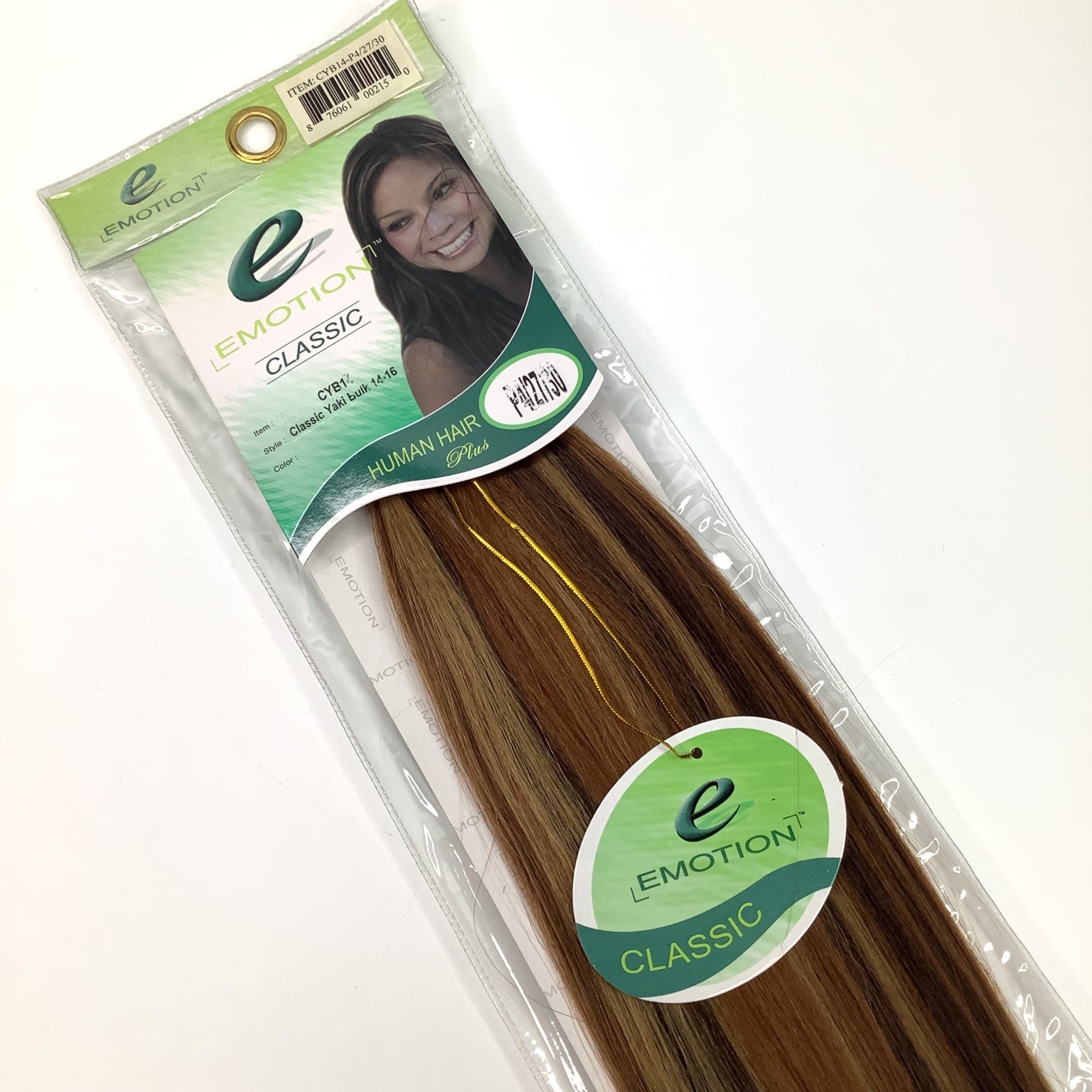EMOTION CLASSIC Human Hair Plus Extensions 16/18 inch Straight CYB1