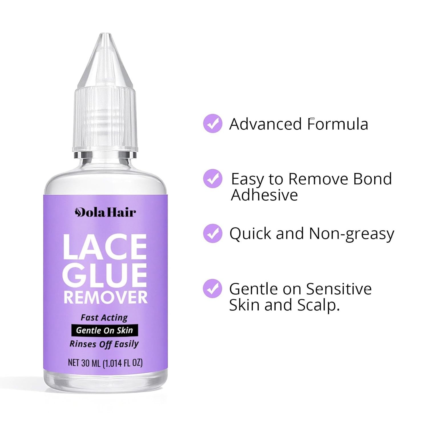 Waterproof Lace Glue Remover – Gentle Formula for Lace Wigs & Extensions