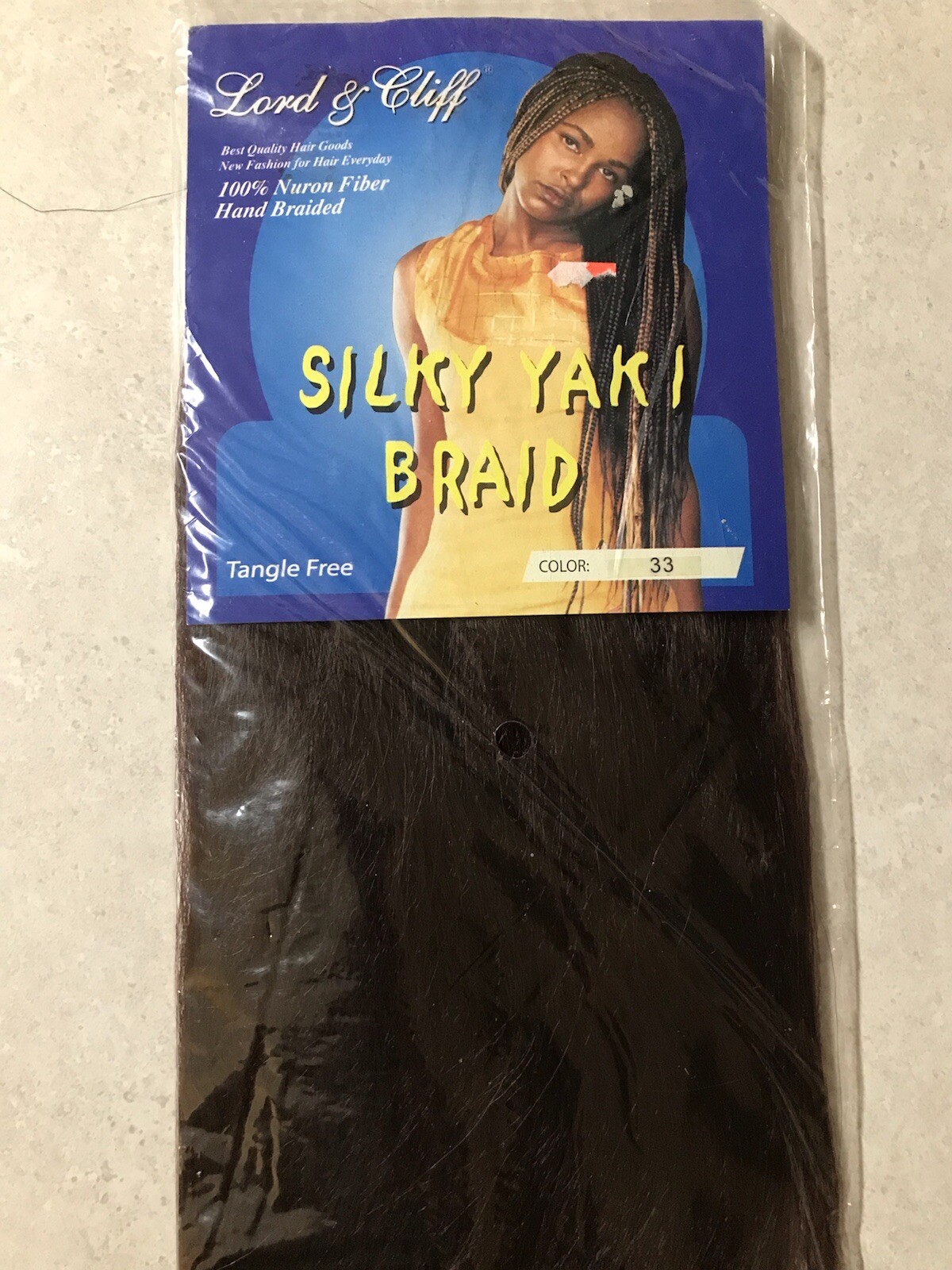 Lot Of 9 Lord & Cliff Yaky Ponytail Mixed 2PCS Braid 100% Nuron Fiber See Colors