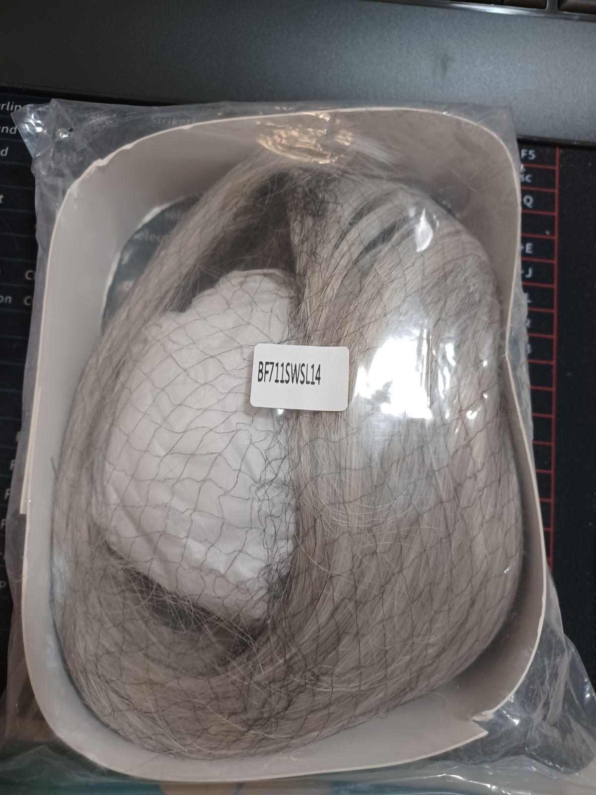Wig Topper Gray/Silver *NEW*