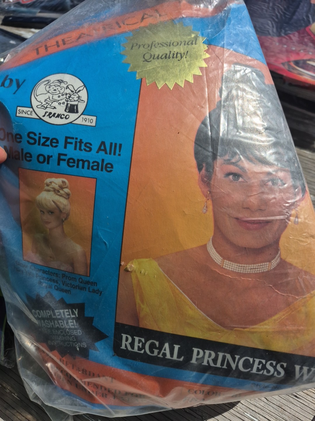 Regal Princess Wig Blond One Size Fits Most Washable