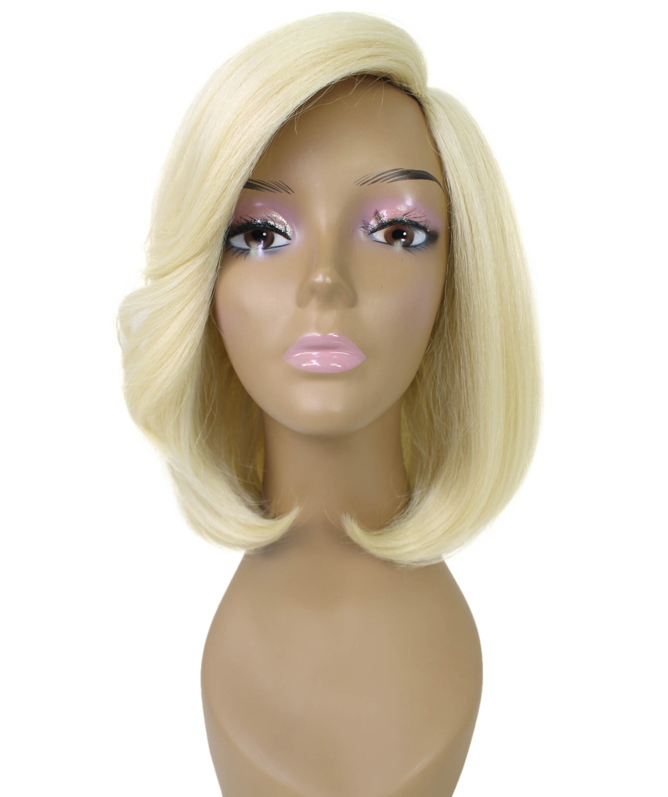 LUXLUXE Kennedy Straight Layer 12″ Full Wig Ful Cap Heat Resistant Fiber BF-0009