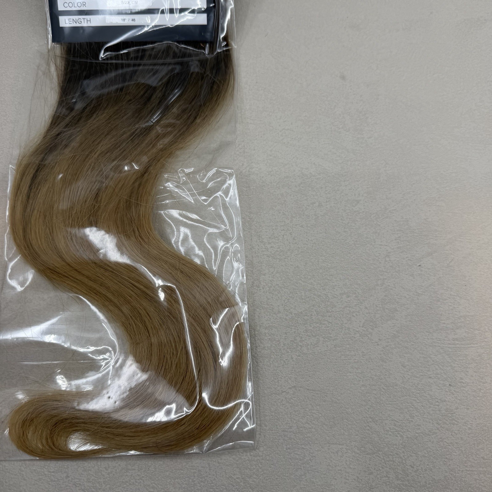 Hotheads Premium Machine Weft #5/23 Colormelt Brown To Blonde 18” NEW SEALED
