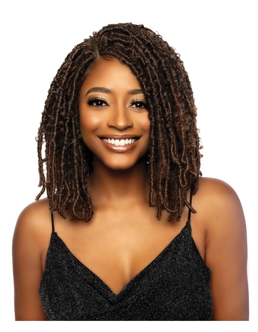 MANE CONCEPT RED CARPET SYNTHETIC MELTED HD LACE WIG – RCHB207 BUTTERFLY LOC 12″