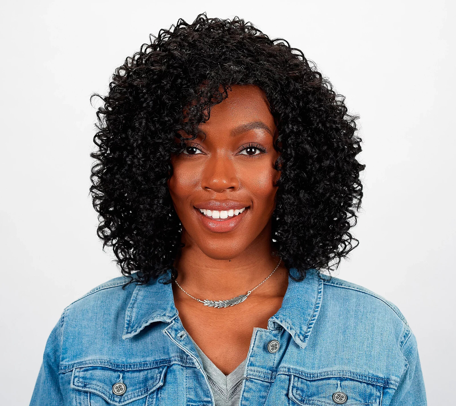 Hairdo Mid-Length Sassy Curl Styled Wig – Black a673900 –