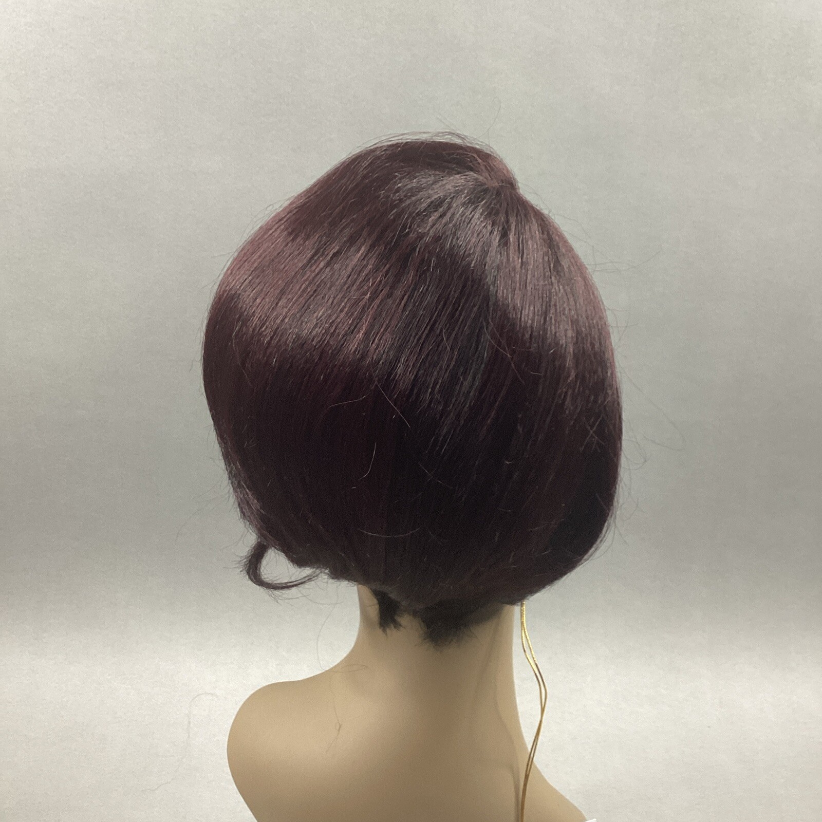 H/H Avanza Short Straight #S1B/112 Black Burgundy 100% Human Hair Blend Full Wig