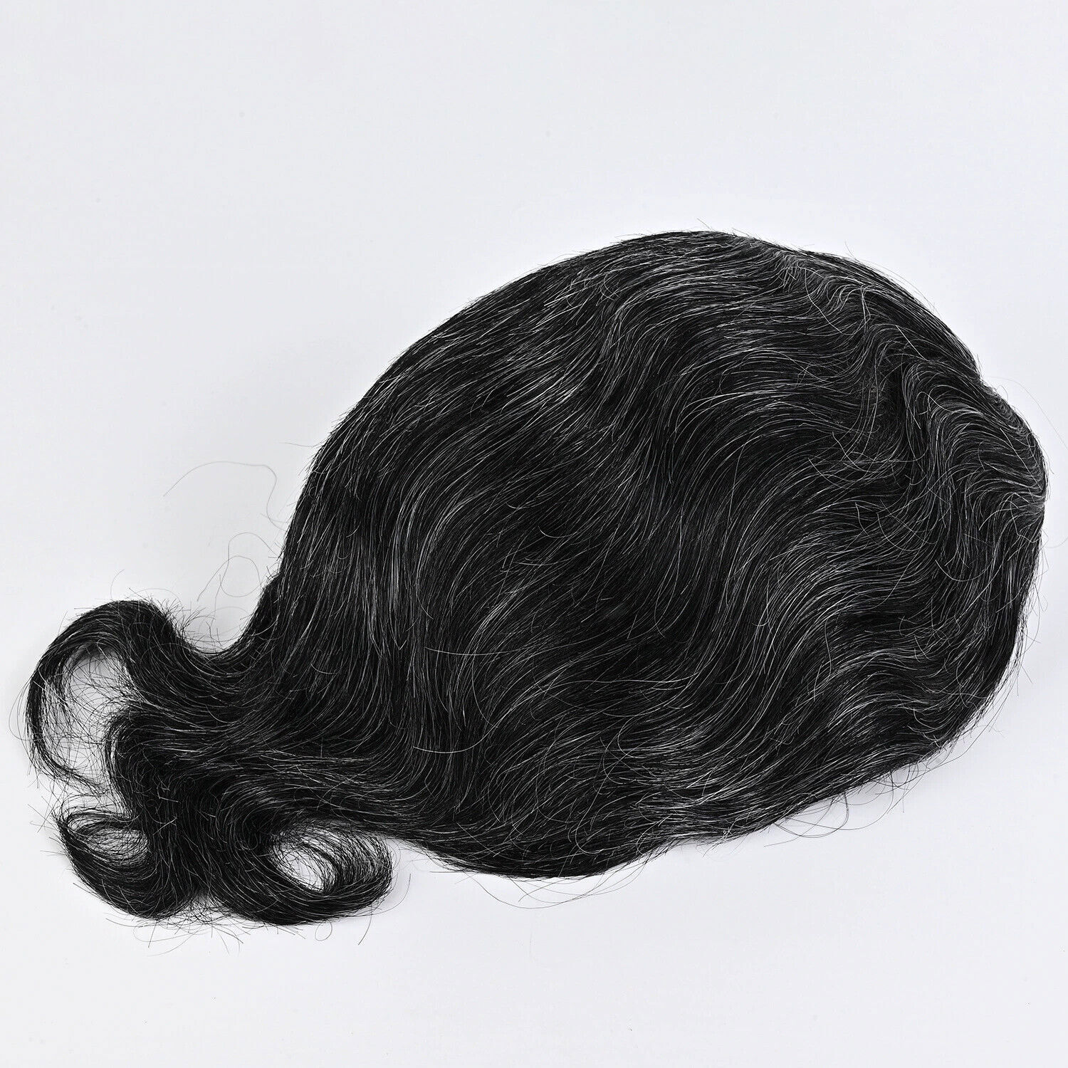 Toupee For Men Human Hair Replacement System Mono Thin Skin Pu 10×8