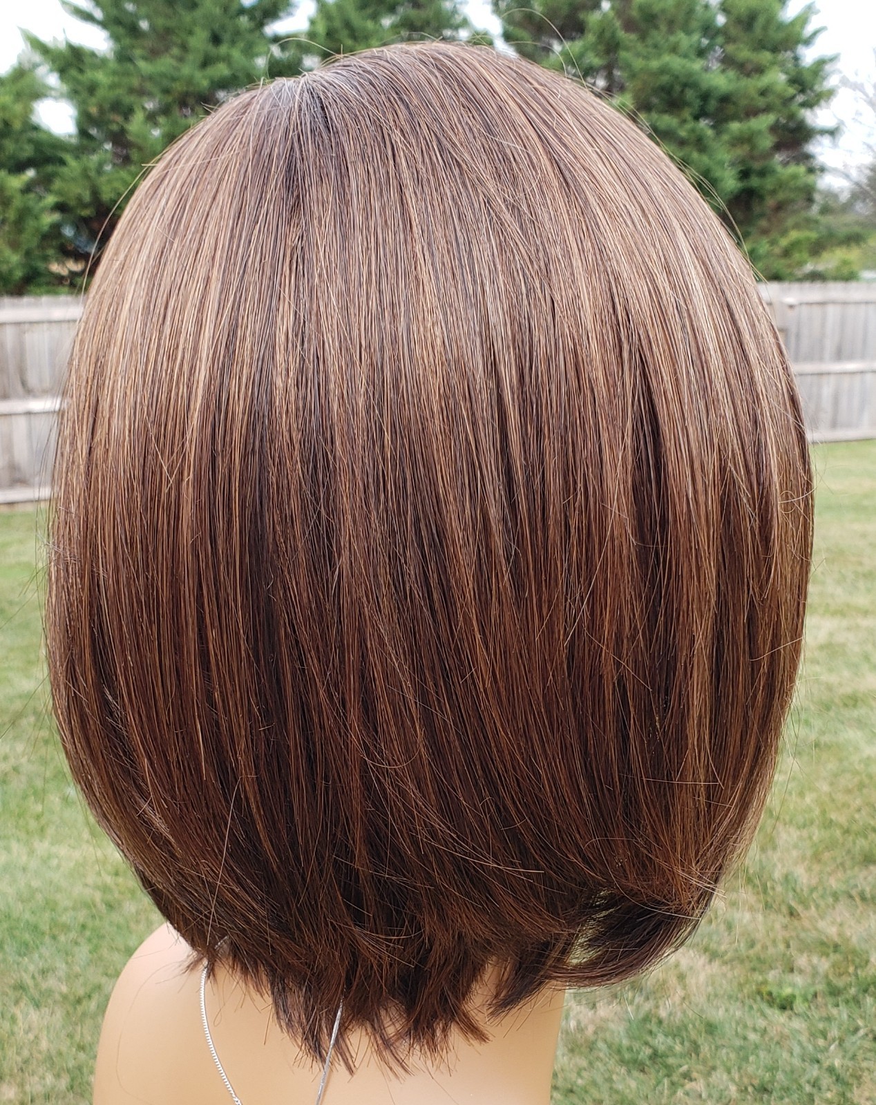 Gabor Opulence Large Wig Mahogany NEW w/tags&box LACEFRONT MONOPART