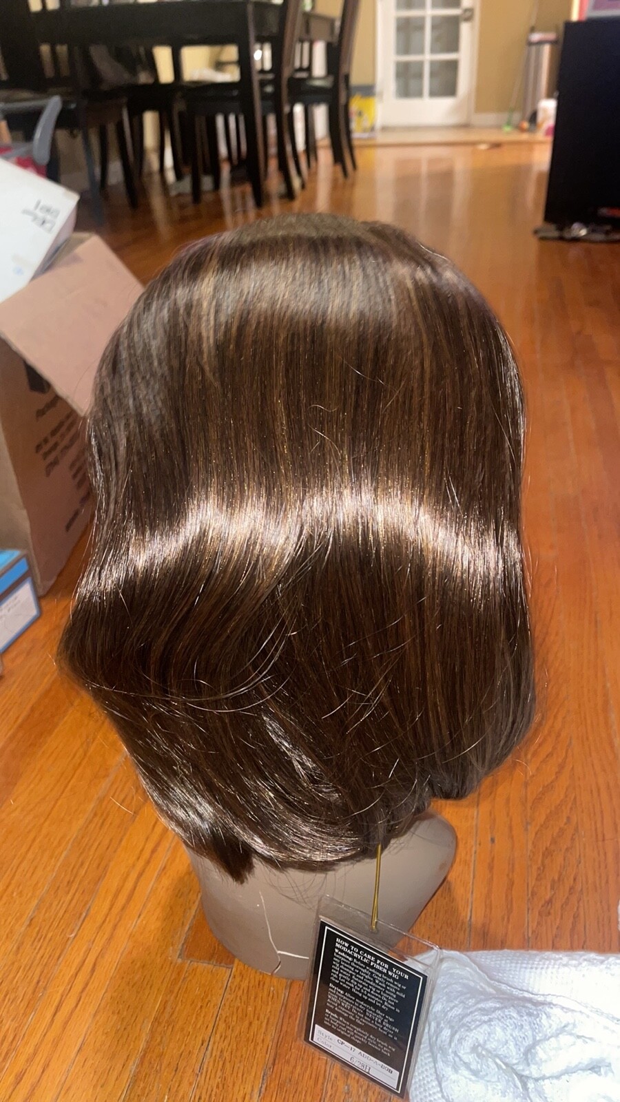 Aspen Modacrylic wig style cp17 build a bob color 6/28H