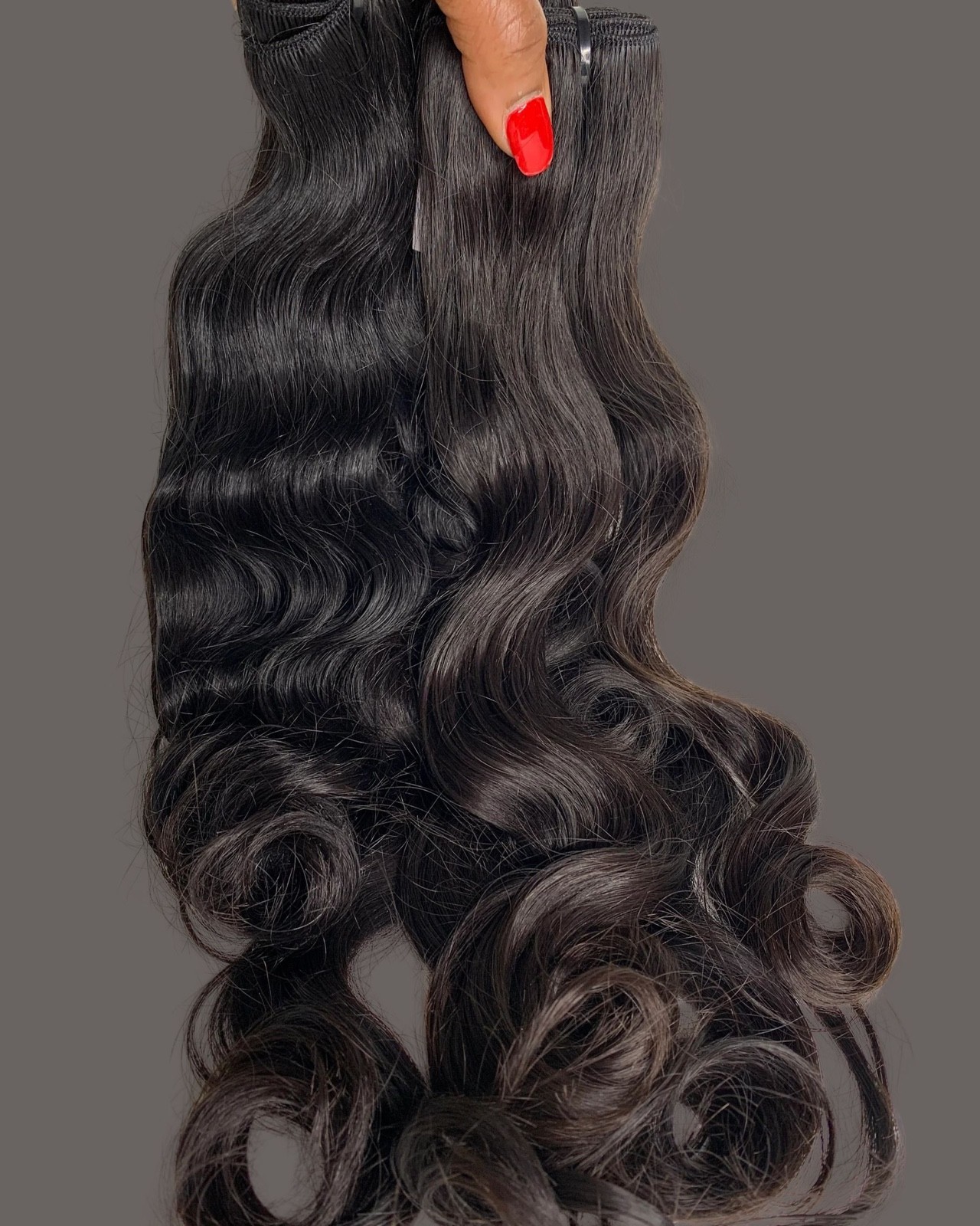 Raw Indian Human Hair Bundles Virgin Unprocessed Weave Extension