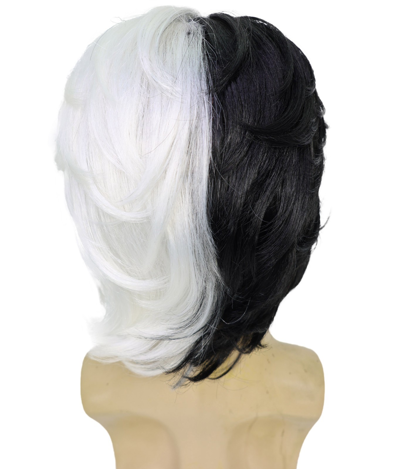 Snow Movie Men Wig, Multiple Color Option Halloween Wig, Breathable Capless Cap