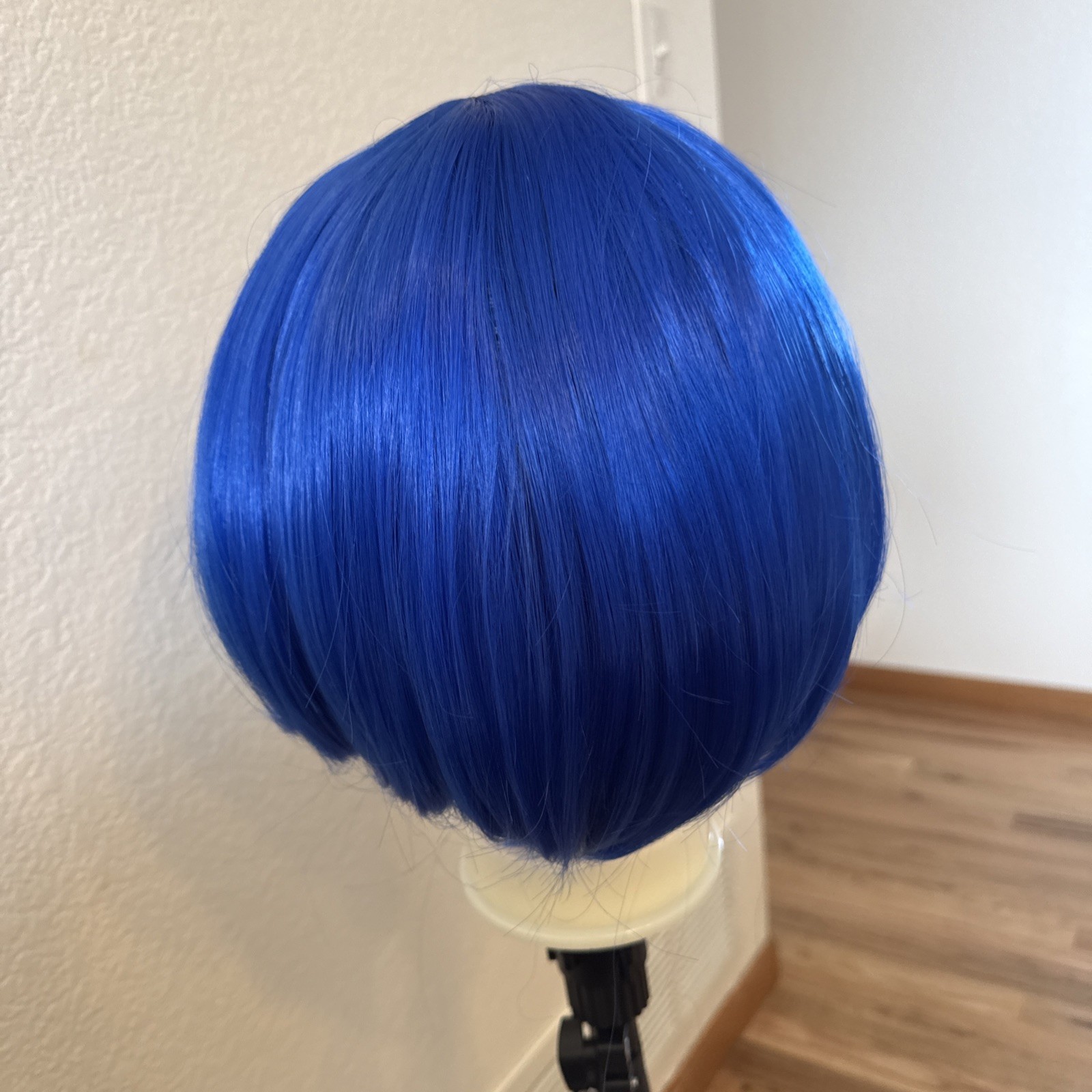 370 Blue Lace Cap With Bands Front Wig Standard Fibers 370