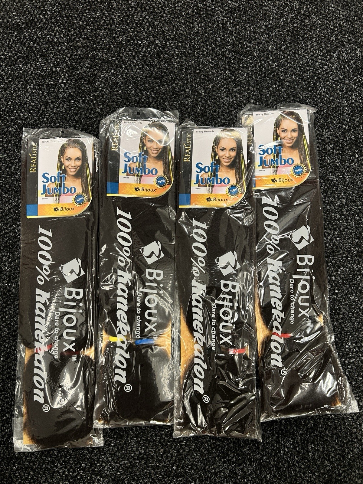 Bijoux Soft Jumbo Braid Hair 100% Kanekalon Fiber Color #33 New