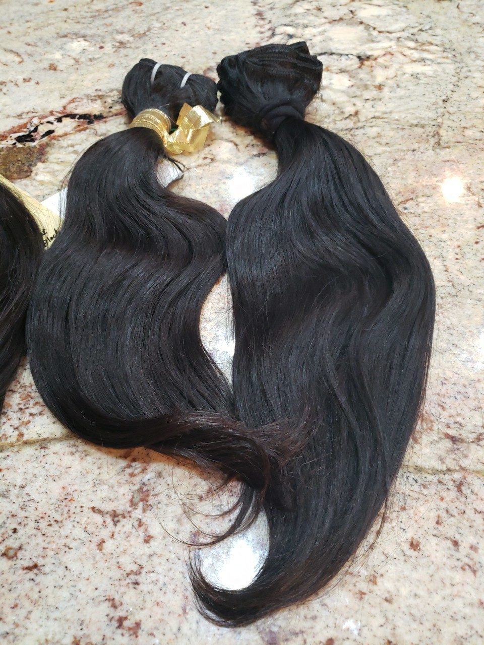 Authentic Raw Indian Straight Hair Extensions Natural Color