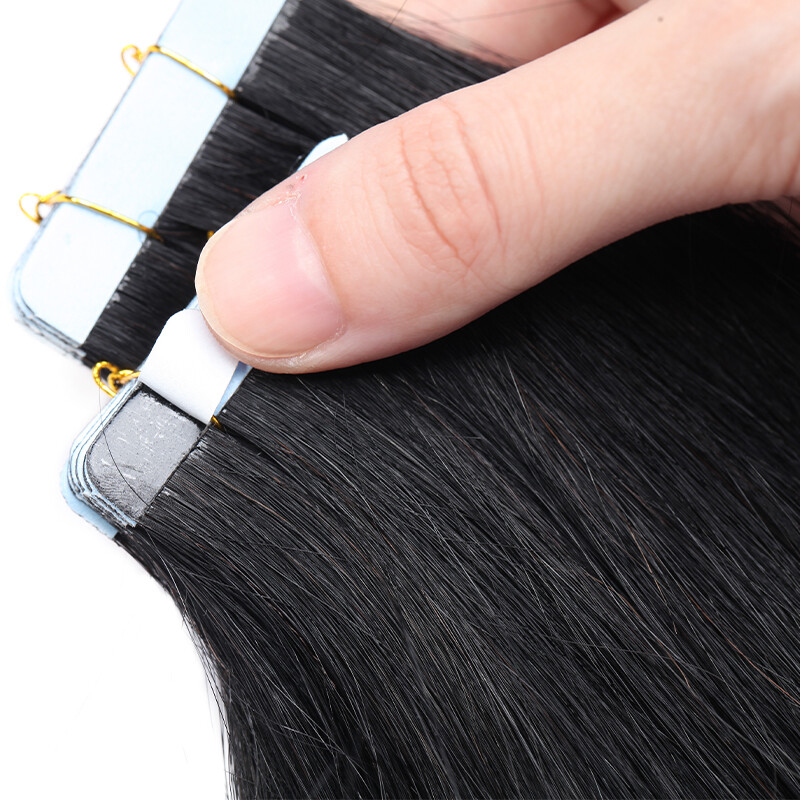CLEARANCE Real Human Remy Hair Extensions Tape In Invisible Skin Weft 40PCS 100G