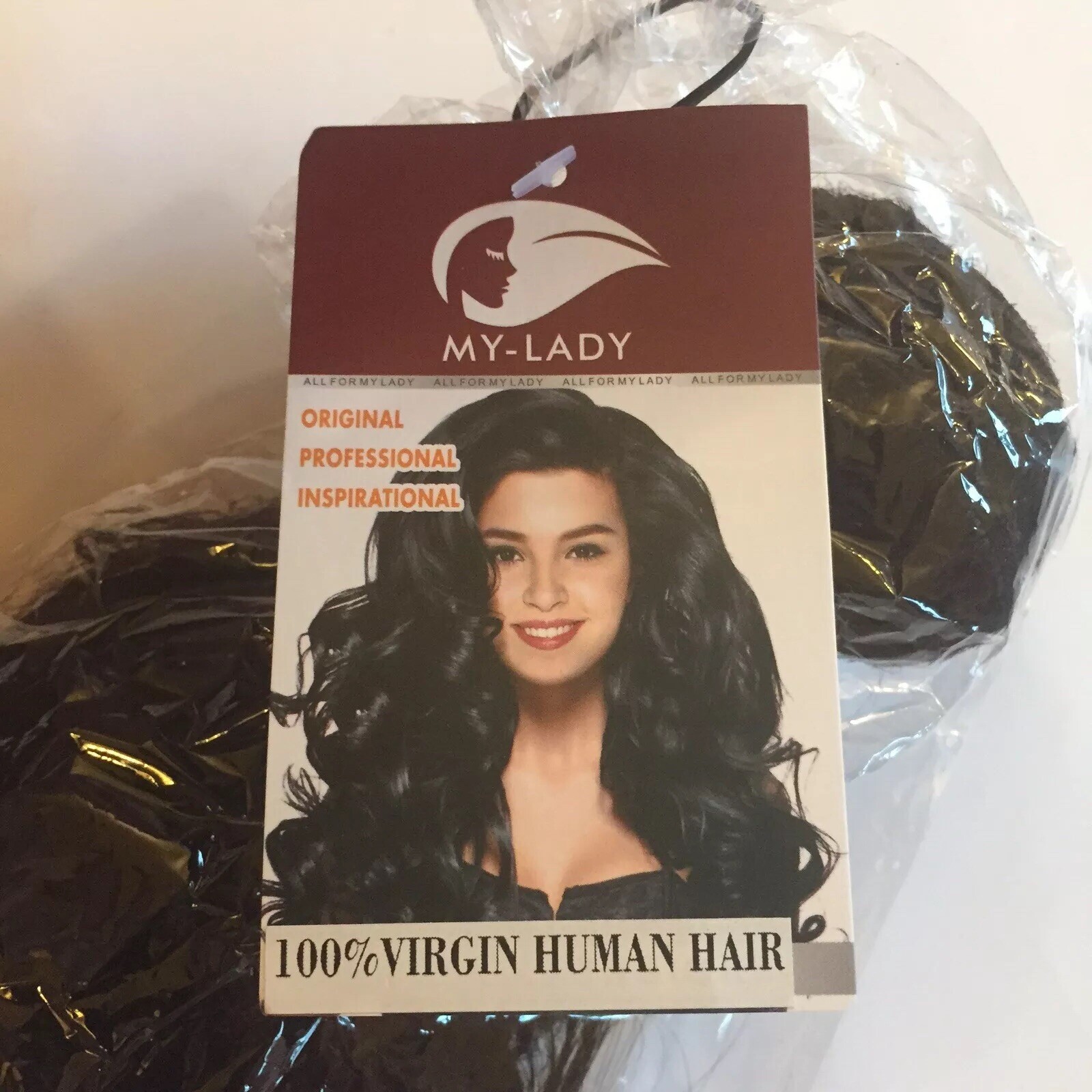 My Lady 100% Virgin Human Hair 14 Inches THP-14B Extensions New W/ Tags NWT