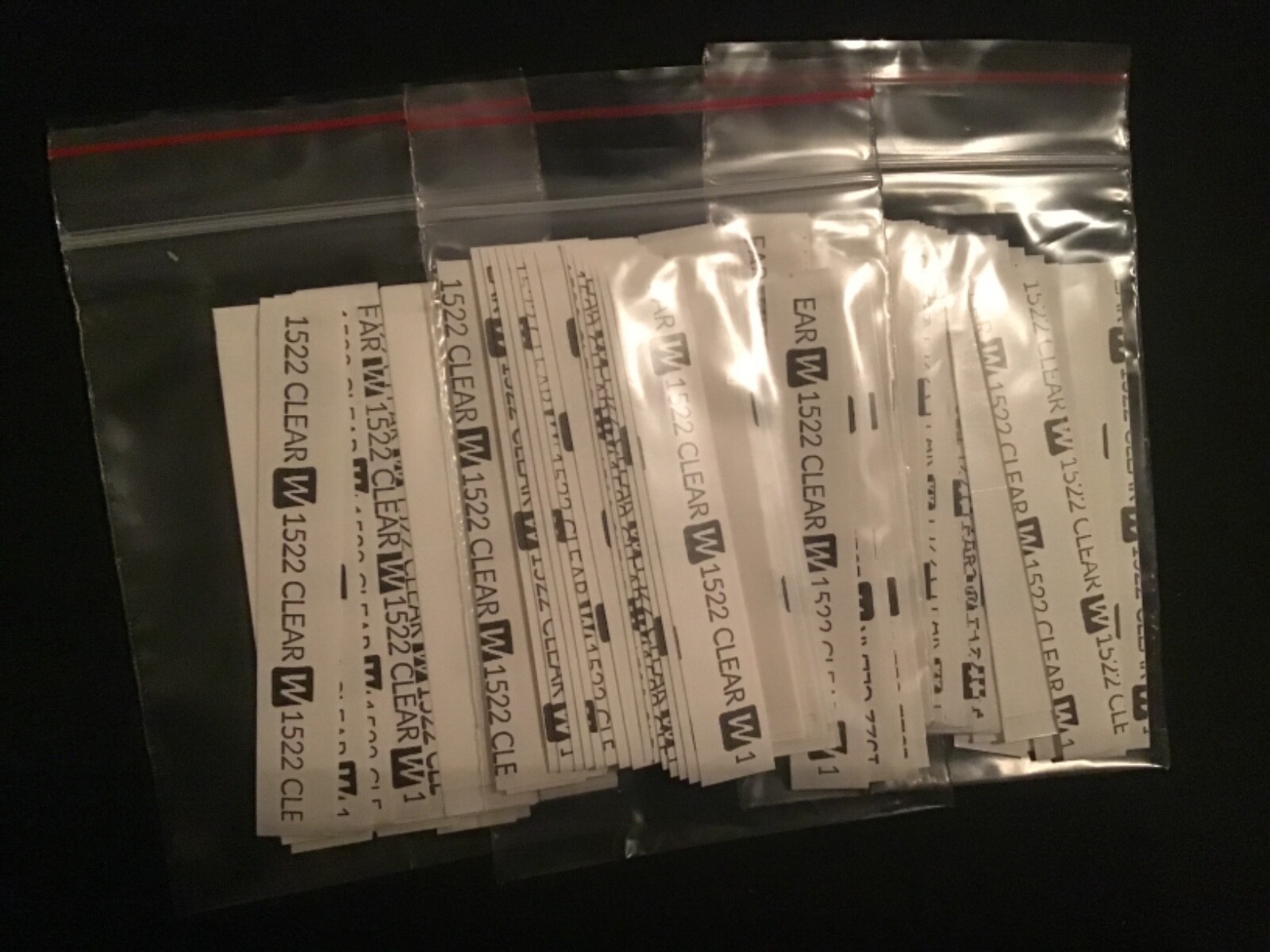 Walker 3M 1522 -108 Pc1/2″Straight 3-Packs -Hairpiece Tape .Poly Wig System .NEW