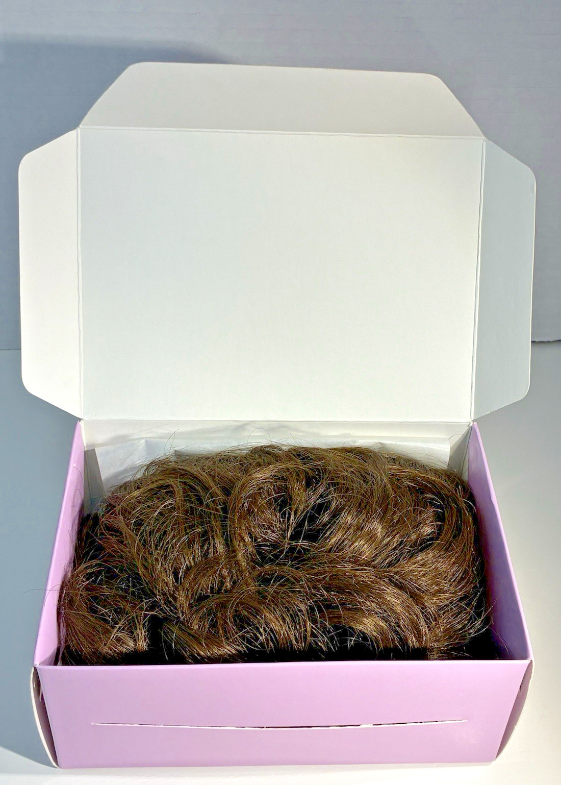 Wiglet Hair Piece by Paula Young New Lasting Touch A3303 Color #8 Medium Brown