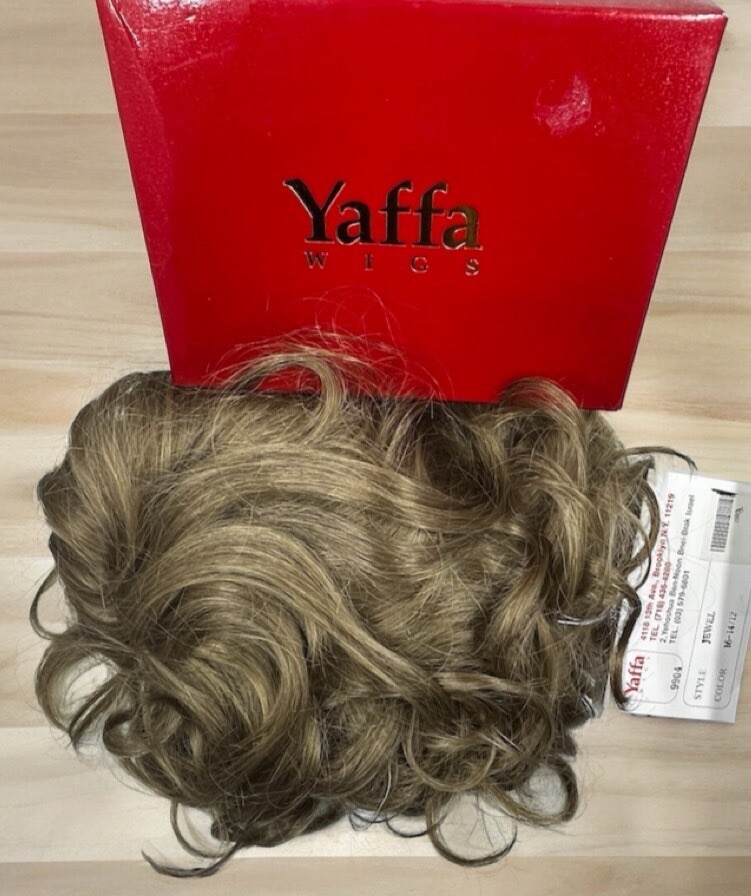 Yaffa Wig Human Hair Lace Front Sheitel Jewel 16-14/12 Vintage Retro Short Cute