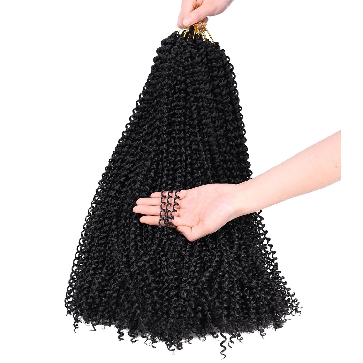 Boho Style Spring Twist Crochet Braids – 7 Packs