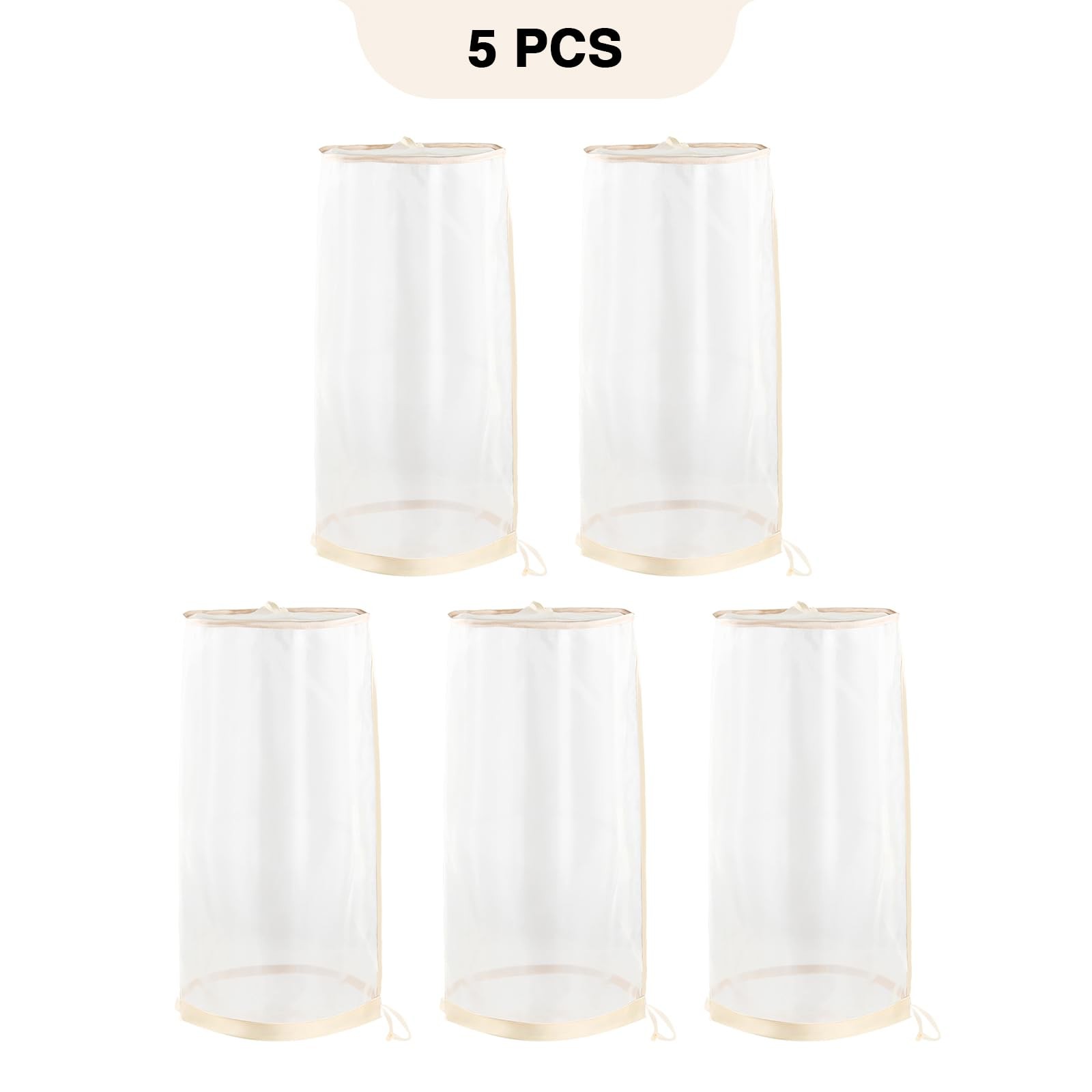 5PCS Wig Storage Bags for Multiple Wigs Covers to Keep Wig Fresh, Holder Stan…