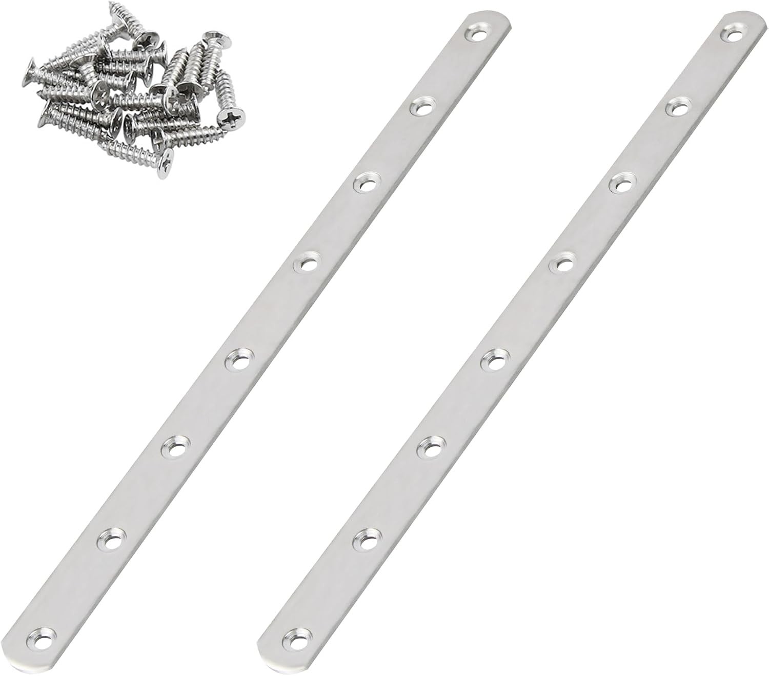 11.5 Inch Stainless Steel Straight Brace, Flat Straight Support, Repair Fixed Br