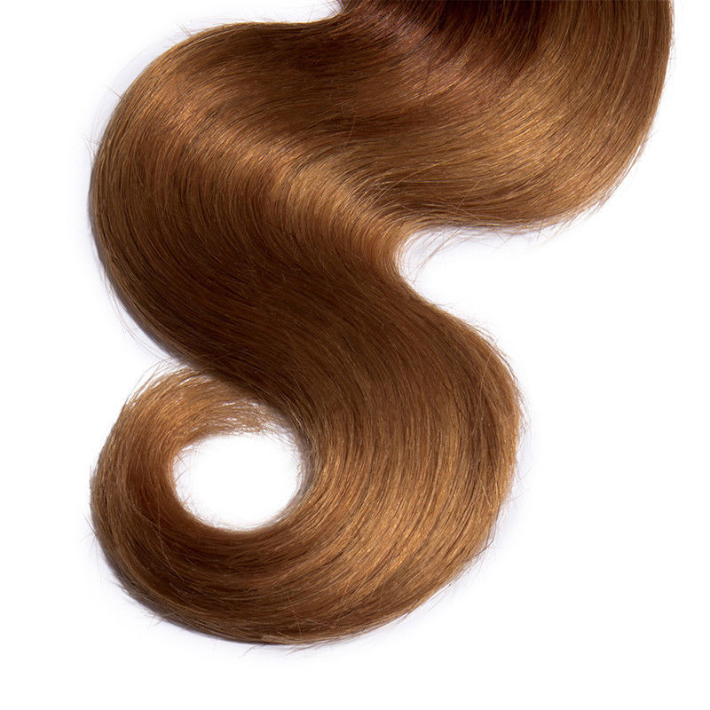 Dark Auburn 100G/Bundle Peruvian 8A Virgin Human Hair Extensions Weft Straight F