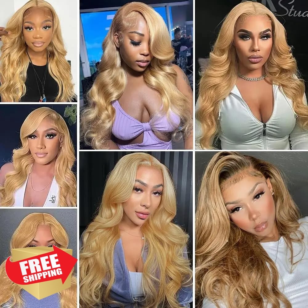 Shoaiye #27 Honey Blonde 14-18 Inch Body Wave Human Hair Bundles
