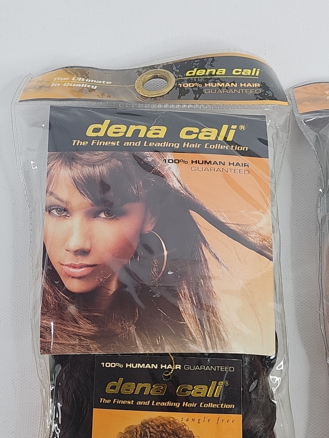 Dena Cali 100% Human Hair French Refined WVG 12 Inch Wavy Curly Brunette (2)