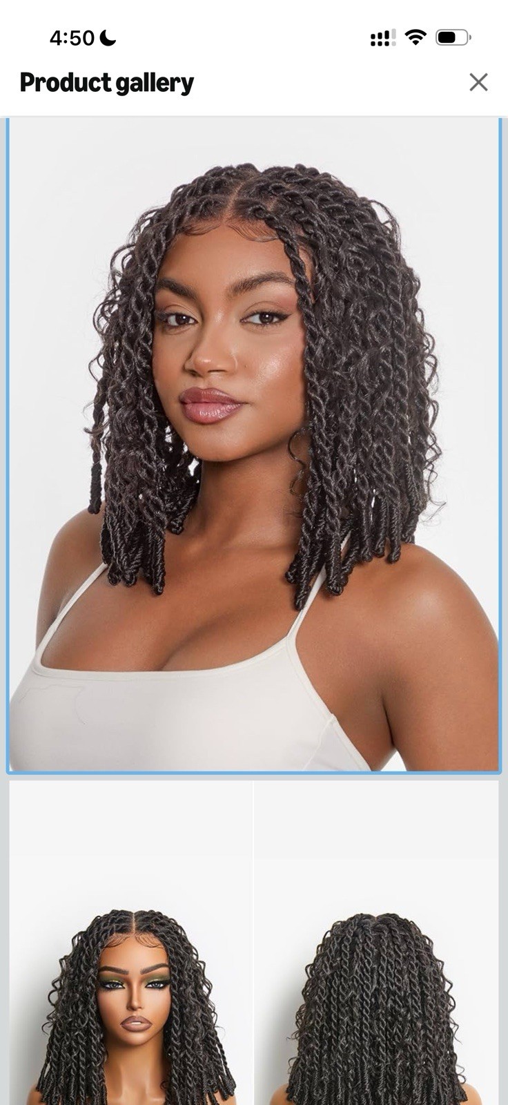 Frodio Braided Hair Wig