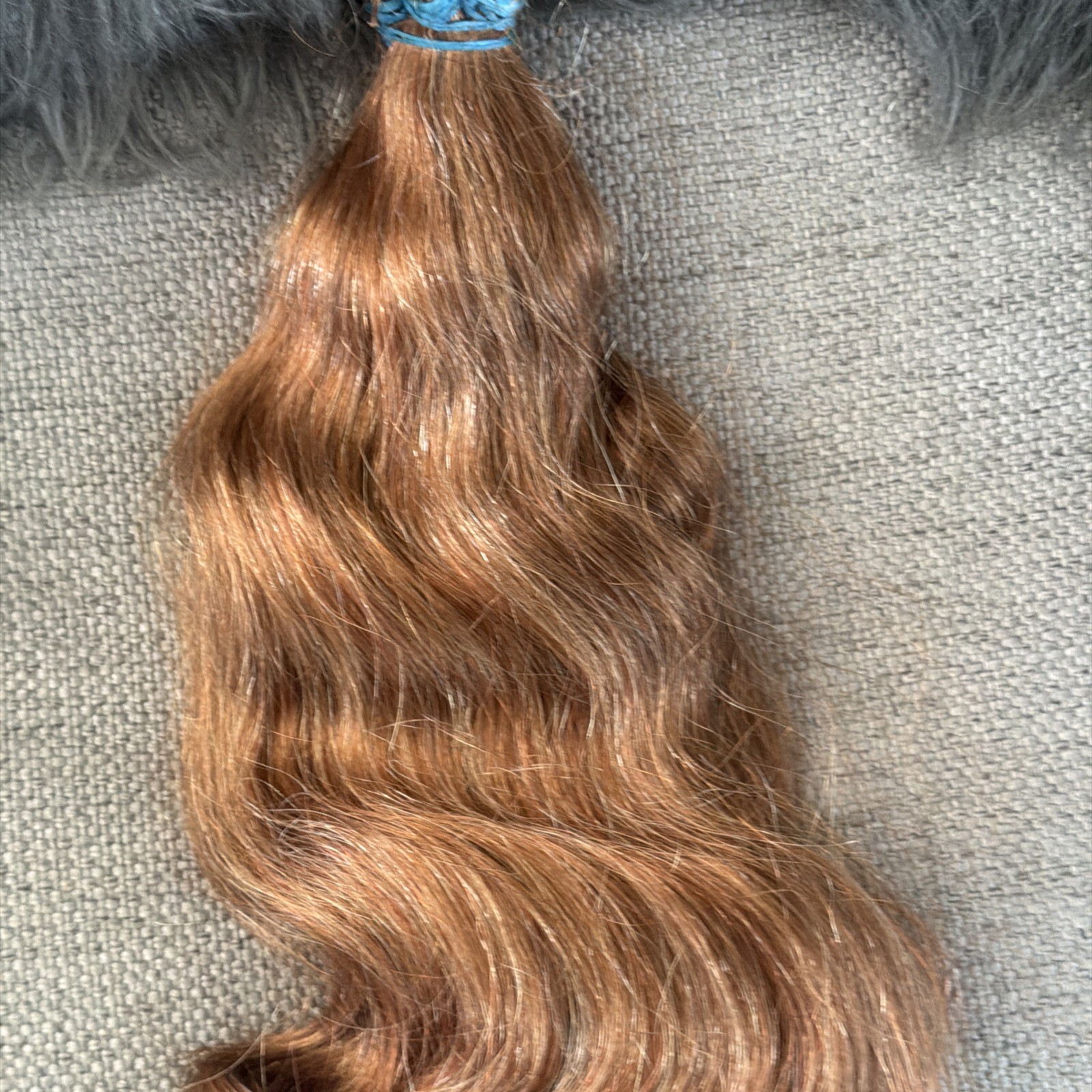 Human Hair Medium Light WarmthBrown 13” 180 Gm