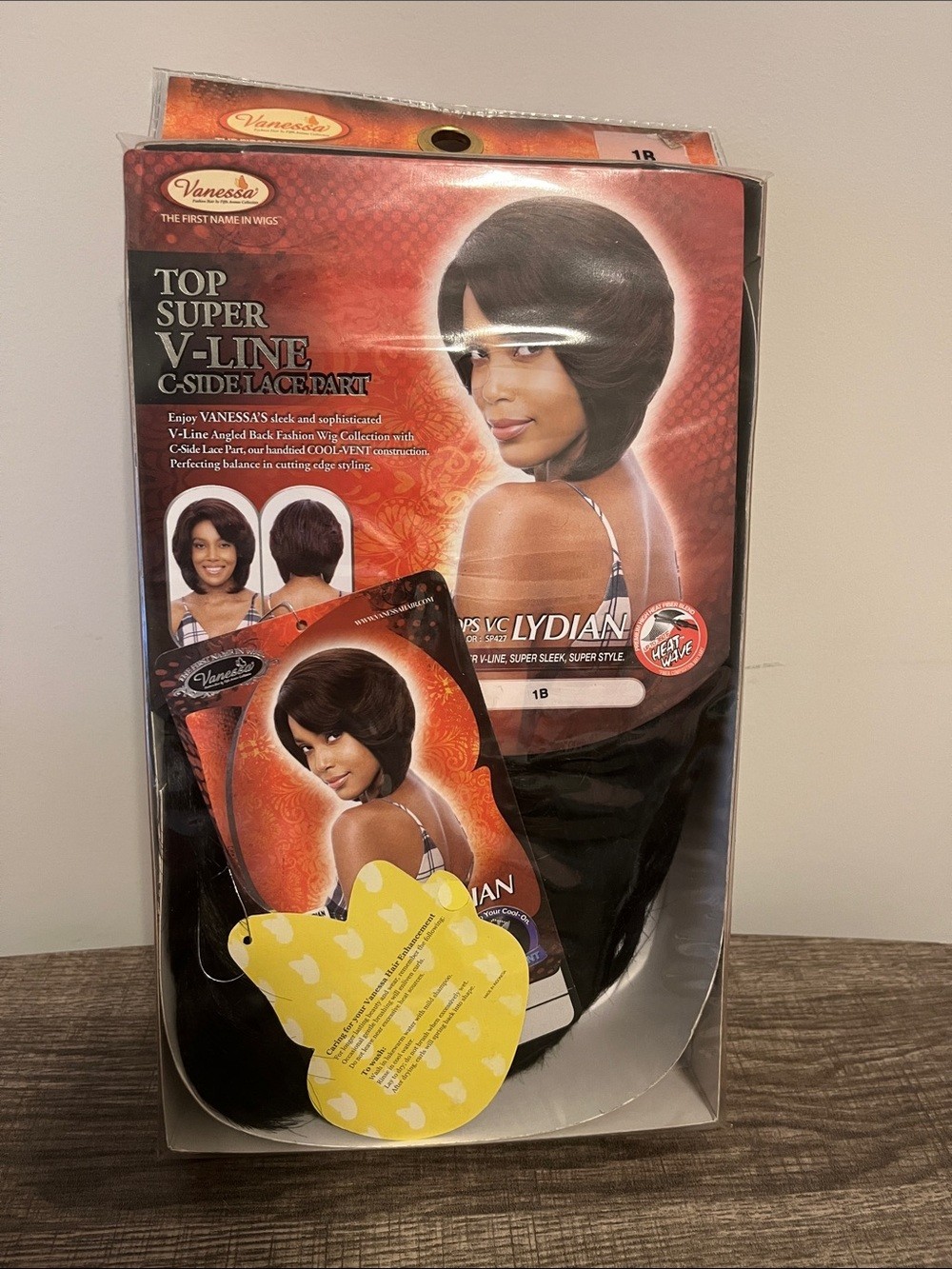 Vanessa Tops VC Lydian C-Side Lace Part Wig Synthetic Short Layered Wig